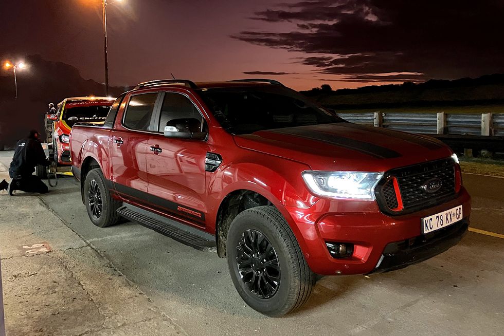Ford Ranger Stormtrak Tow Test