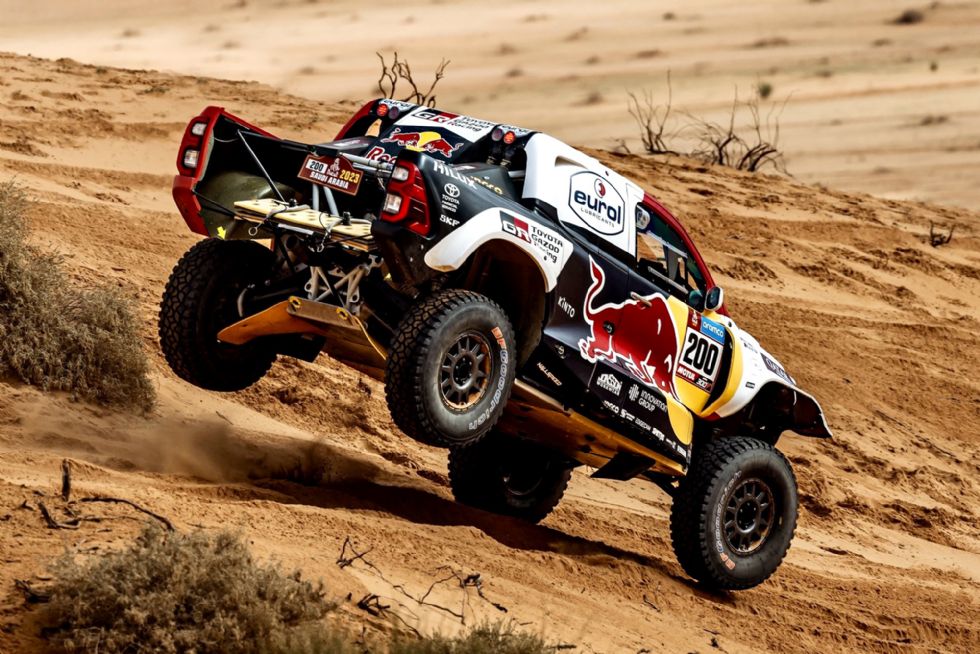 Overall leader Al Attiyah
