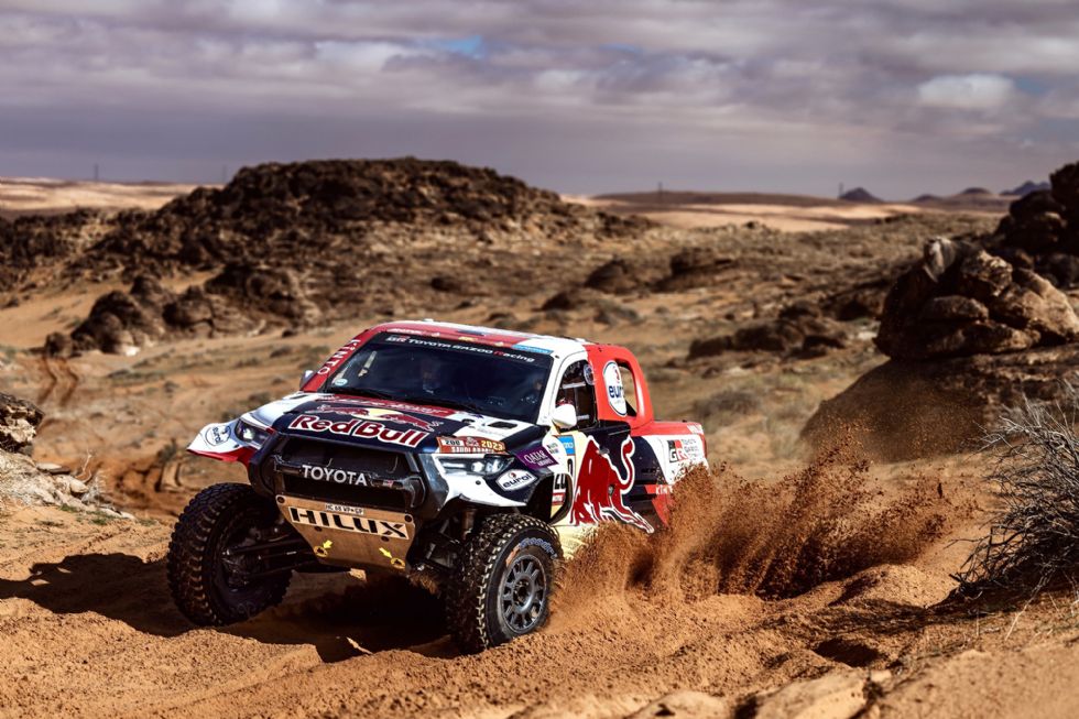 Leader Al Attiyah won cars