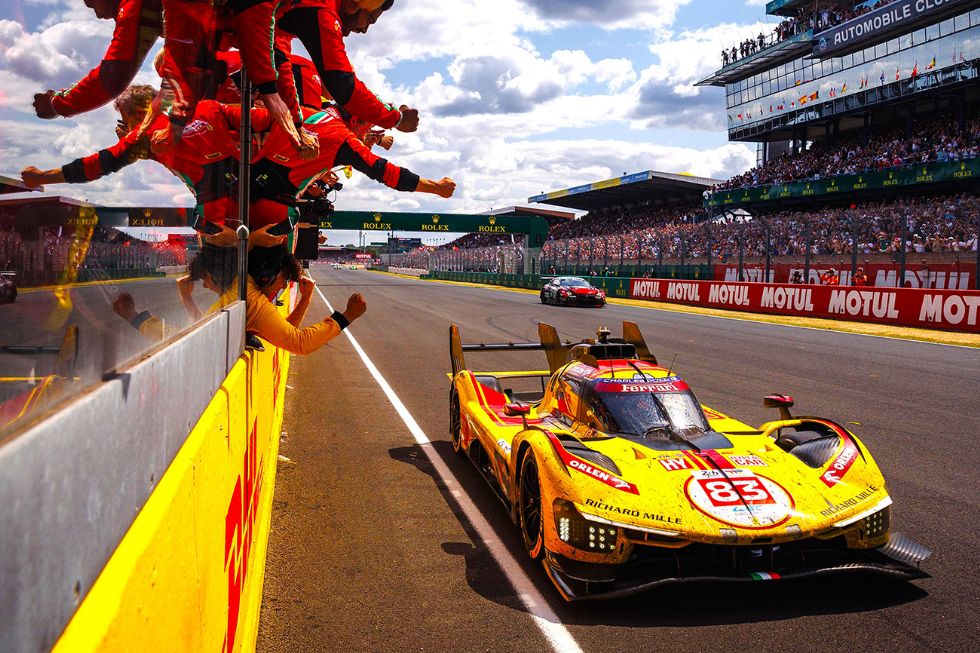 Le Mans 25 3 in a row for Ferrari