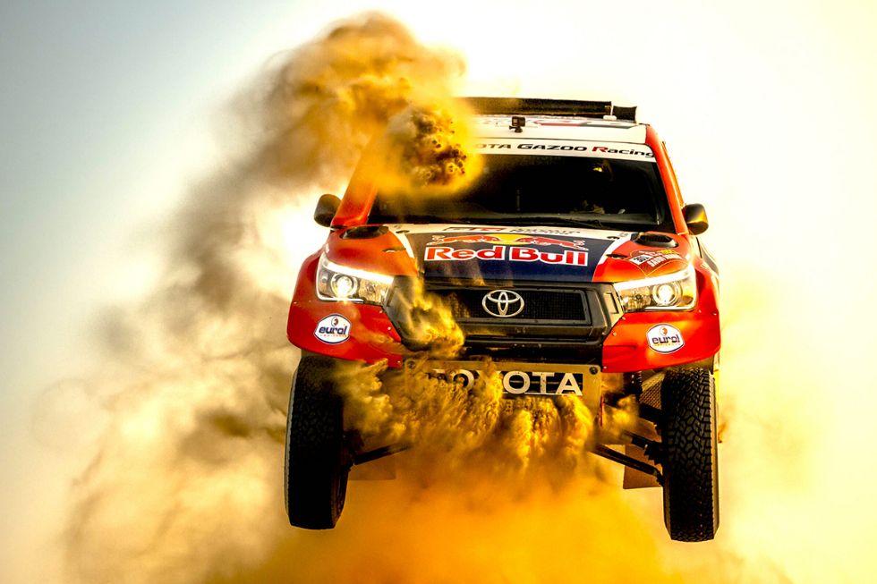Nasser Al-Attiyah and Matthieu Baumel - Action