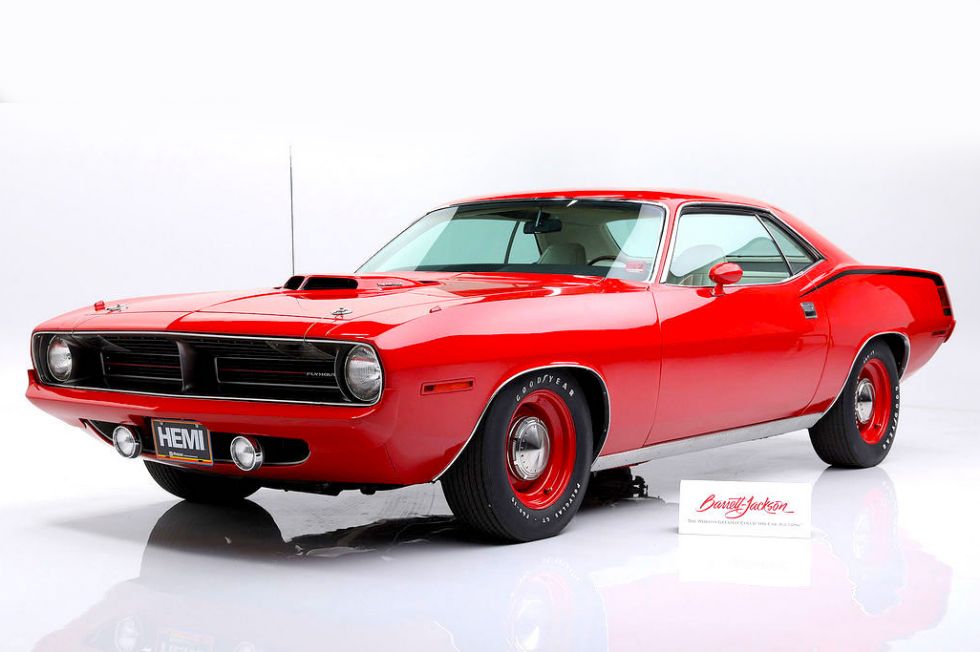 Barret Jackson Hemi Cuda 1