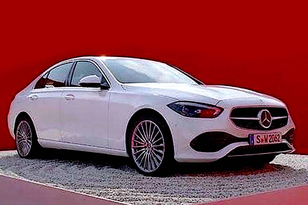 New Mercedes C Leak 1