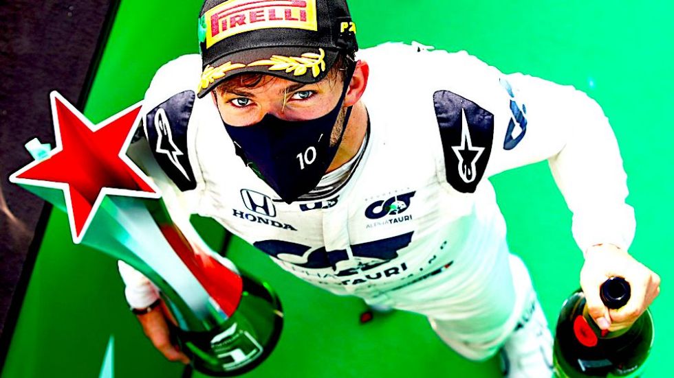 Pierre Gasly shocked Italy