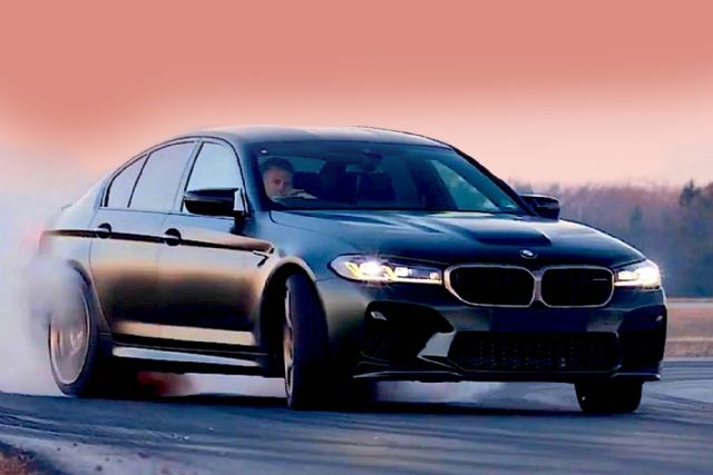 Gas BMW M5 CS