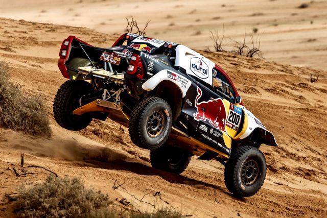 Overall leader Al Attiyah