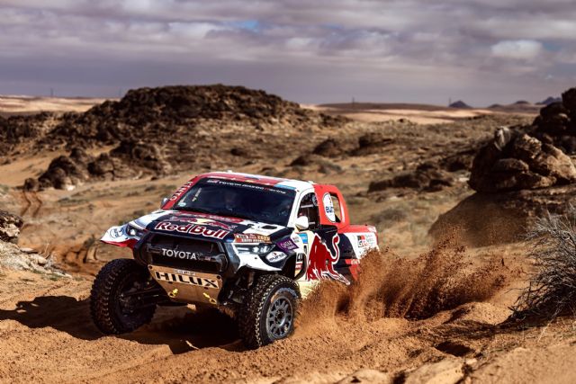 Leader Al Attiyah won cars