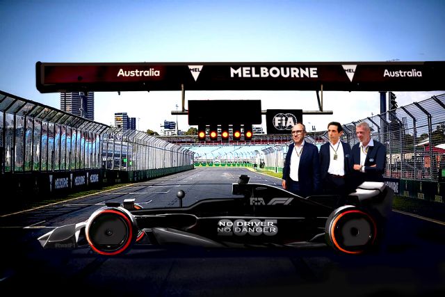 Domenicale, Aprile & Wittich with Driverless F1 Car