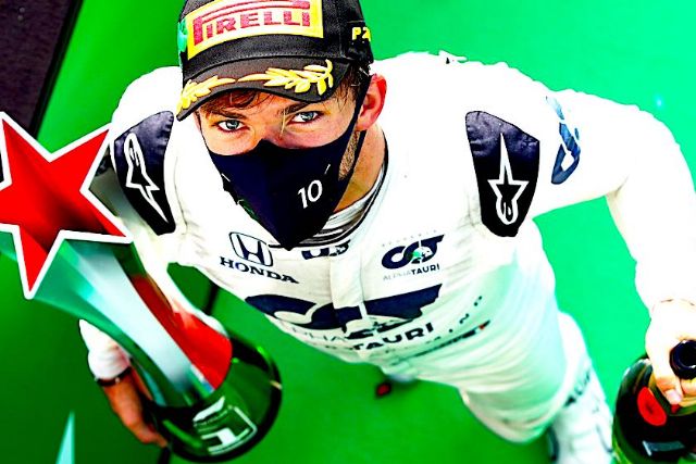 Pierre Gasly shocked Italy