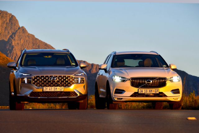 Hyundai Santa Fe & Volvo XC60