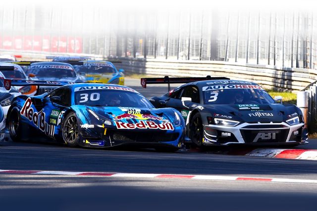 Lawson & vd Linde's DTM clash