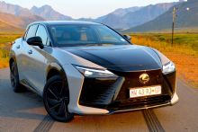 SEXY ELECTRIC LEXUS RZ HAS ITS LIMITATIONS
