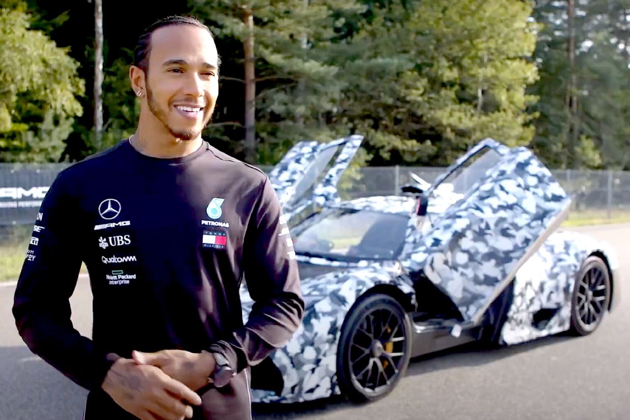 Lewis Hamilton AMG One
