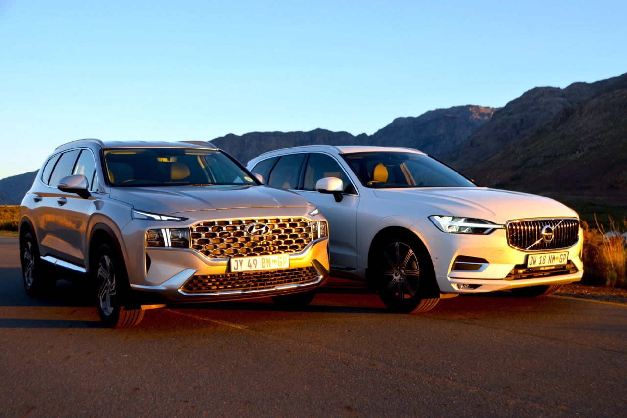 Hyundai Santa Fe & Volvo XC60