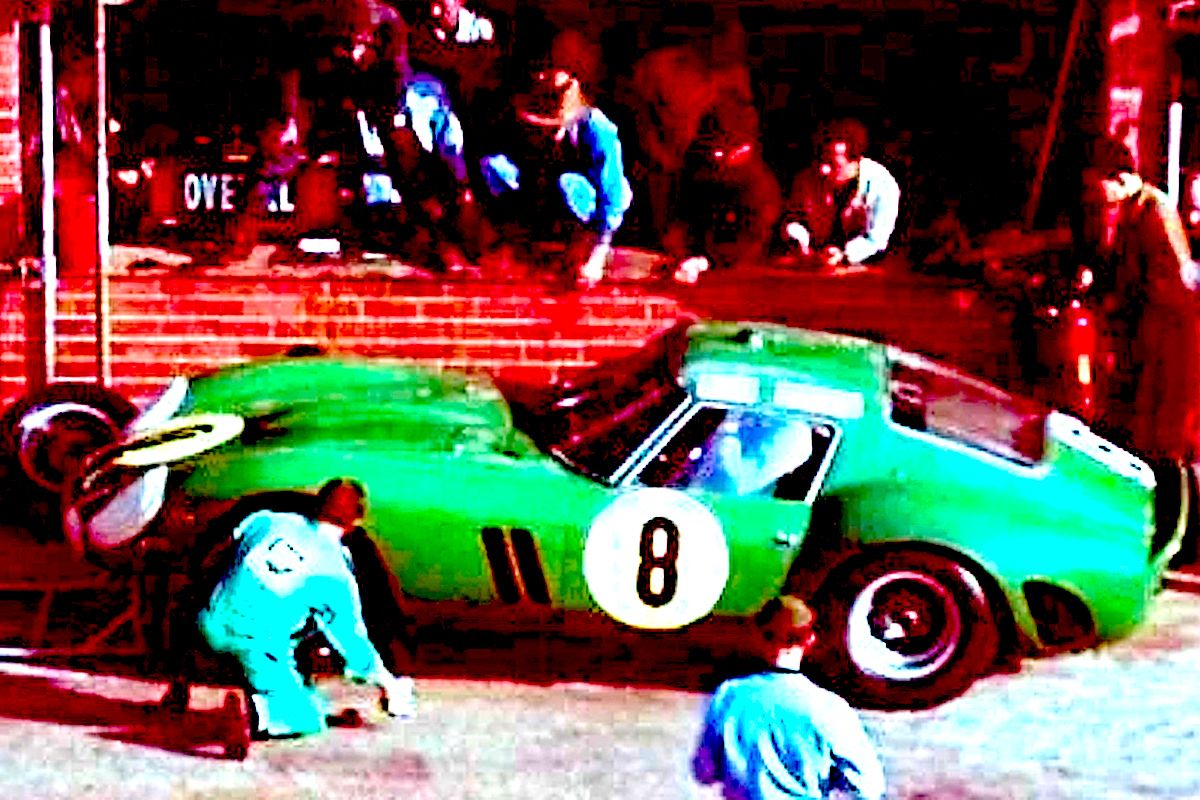 '63 9 Hour pit stop